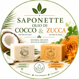 SAPONETTA VEGETALE con ARGILLA e SALE